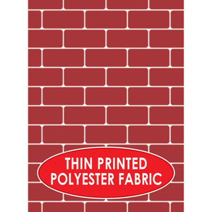 Bulk Red Brick Runner (Case of 6) by Beistle