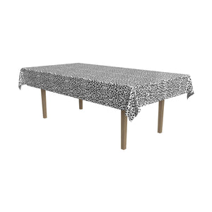 Snow Leopard Print Party Tablecover - Bulk 12 Pack