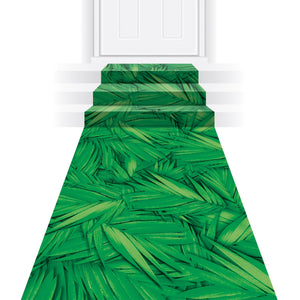 Luau Party Palm Leaf Runner - Bulk 6 Pack