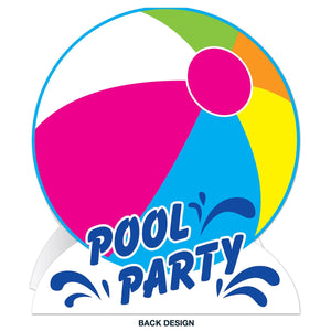 Bulk 3-D Pool Party Centerpiece (Case of 12) by Beistle