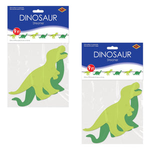 Bulk Dinosaur Streamer (Case of 12) by Beistle