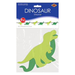 Bulk Dinosaur Streamer (Case of 12) by Beistle