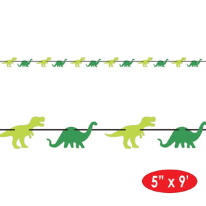 Bulk Dinosaur Streamer (Case of 12) by Beistle