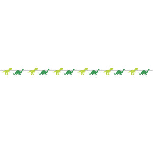 Dinosaur Party Streamer - Bulk 12 Pack