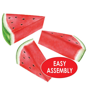 Bulk 3-D Watermelon Centerpieces (Case of 36) by Beistle