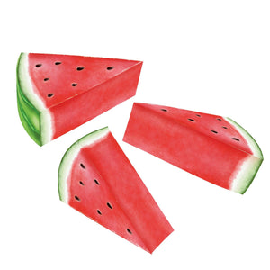 3-D Watermelon Party Centerpieces - Bulk 36 Pack