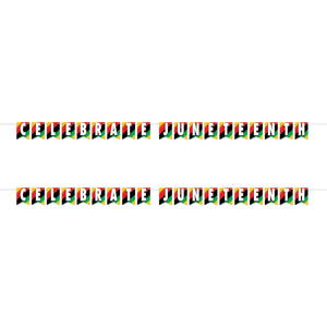 Bulk Celebrate Juneteenth Streamer (Case of 12) by Beistle