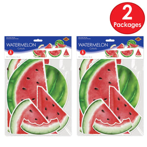 Bulk Watermelon Cutouts (Case of 72) by Beistle