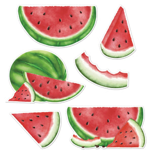 Watermelon Party Cutouts - Bulk 72 Pack