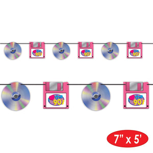 Bulk CD & Floppy Disk Streamer (Case of 12) by Beistle