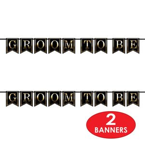 Bulk Groom To Be Streamer (Case of 12) by Beistle