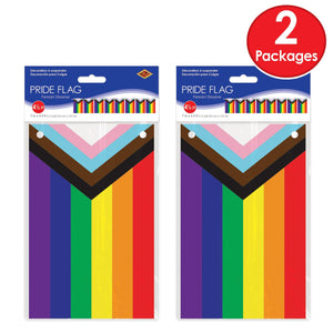 Bulk Pride Flag Pennant Streamer (Case of 12) by Beistle