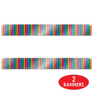 Bulk Metallic Fiesta Fringe Banner (Case of 12) by Beistle