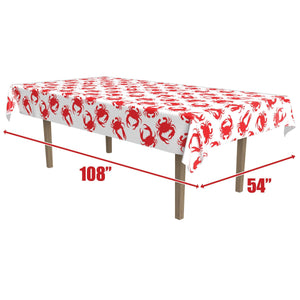 Bulk Crab Tablecover (Case of 12) by Beistle