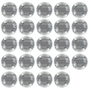 Bulk Disco Ball Coasters (Case of 96) by Beistle