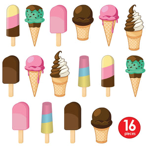 Bulk Ice Cream Cutouts (Case of 96) by Beistle