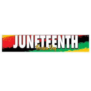 Juneteenth Banner - Bulk 12 Pack