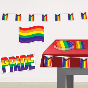 Bulk Pride Flag Pennant Banner (Case of 12) by Beistle