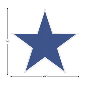 Beistle Bulk Plastic Star Cutout Decorations - 36 Pack