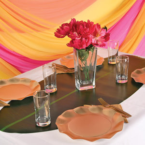 Bulk Plastic Tropical Leaf Table Runner (6 Pkgs Per Case) by Beistle