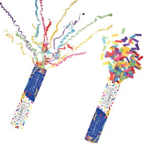 Bulk Handheld Confetti & Streamer Tubes (6 Pkgs Per Case) by Beistle