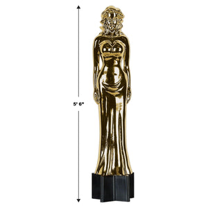 Jointed Awards Night Female Statuette Cutout