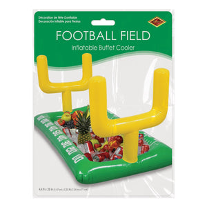 Inflatable Football Field Buffet Cooler, party supplies, decorations, The Beistle Company, Football, Bulk, Sports Party Supplies, Football Party Supplies, Football Party Accessories 