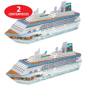 Bulk Cruise Ship Centerpiece (Case of 12) by Beistle