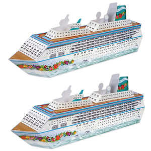 Bulk Cruise Ship Centerpiece (Case of 12) by Beistle