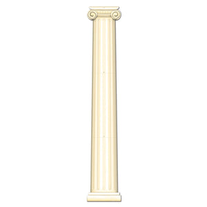 Jointed Column Pull-Down Party Cutout - Bulk 12 Pack