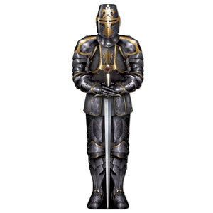 Jointed Black Knight Party Decoration - Bulk 12 Pack