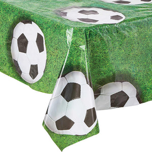 Bulk Soccer Ball Tablecover (Case of 12) by Beistle