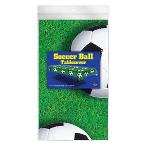 Bulk Soccer Ball Tablecover (Case of 12) by Beistle