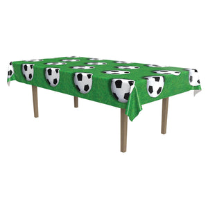 Soccer Ball Party Tablecover - Bulk 12 Pack