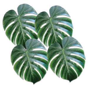 Luau Party Tropical Palm Leaves - Bulk/48 Palm Leaves