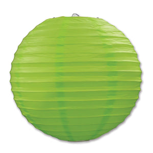 Party Paper Lanterns Light green - Bulk 18 Pack