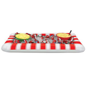 Inflatable Red&White Stripes Party Buffet Cooler - Bulk/6 Buffet Coolers