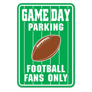 Game Day Party Parking Sign - Bulk 24 Pack