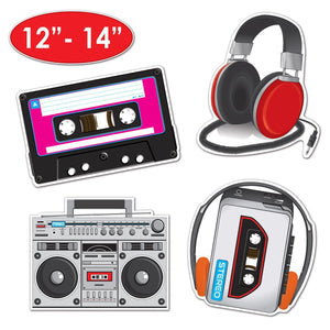 Bulk Cassette Player Cutouts (Case of 48) by Beistle