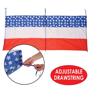 Stars & Stripes Fabric Bunting