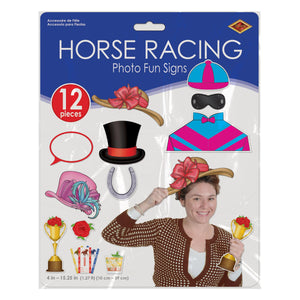 Horse Racing Photo Fun Signs, party supplies, decorations, The Beistle Company, Derby Day, Bulk, Other Party Themes, Derby Day Party Theme 