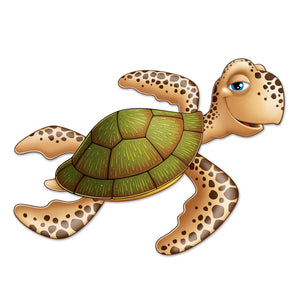 Jointed Sea Turtle Party Decoration - Bulk 12 Pack