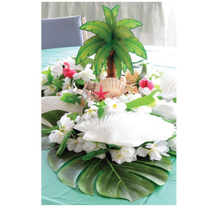 Bulk 3-D Palm Tree Centerpiece (Case of 12) by Beistle