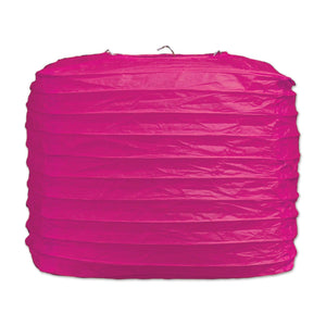 Party Square Paper Lanterns cerise - Bulk 24 Pack