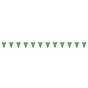 Tennis Party Pennant Banner - Bulk 12 Pack