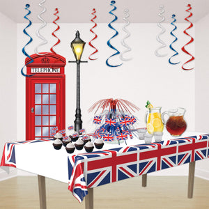 Union Jack Tablecover, party supplies, decorations, The Beistle Company, British, Bulk, Other Party Themes, Olympic Spirit - International Party Themes, British Themed Decorations 