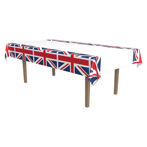 Union Jack Party Tablecover - Bulk 12 Pack