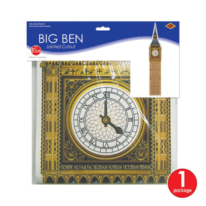 Jointed Big Ben, party supplies, decorations, The Beistle Company, British, Bulk, Other Party Themes, Olympic Spirit - International Party Themes, British Themed Decorations 