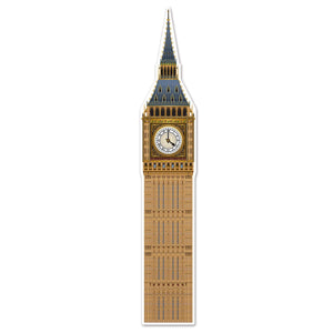 Jointed Big Ben Party Decoration - Bulk 12 Pack