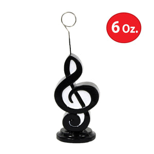 Musical Note Photo/Balloon Holder